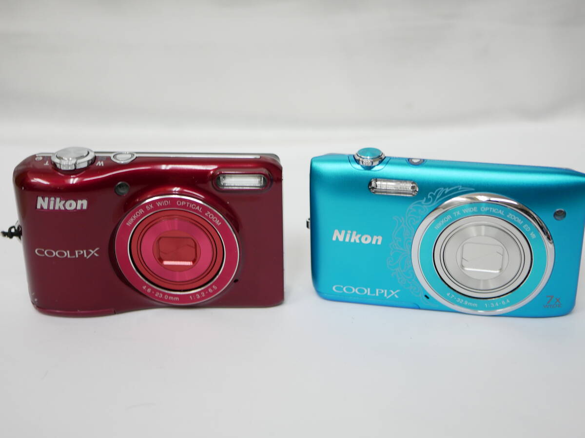 #4788 NIKON コンデジ2台 S3500 L28 coolpix クールピクス