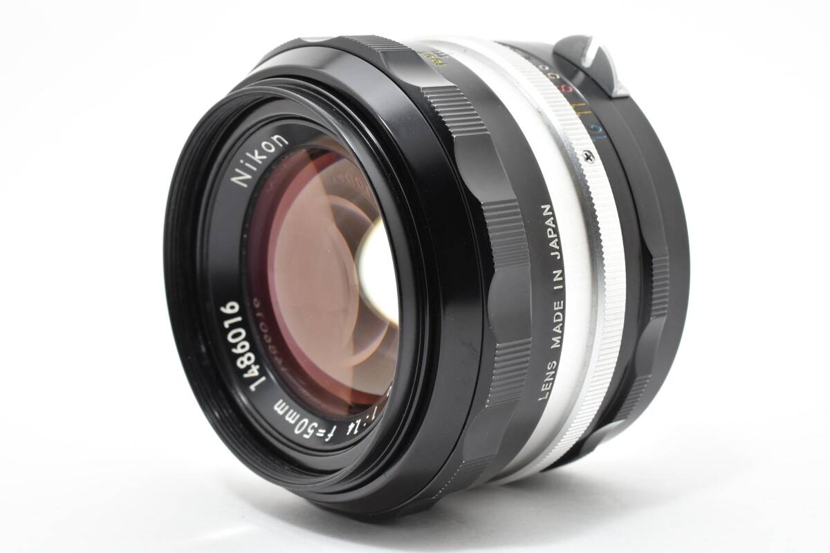 【美品】Nikon ニコン レンズ NIKKOR-S.C Auto 1:1.4 f=50mm【動作確認済】#2953719