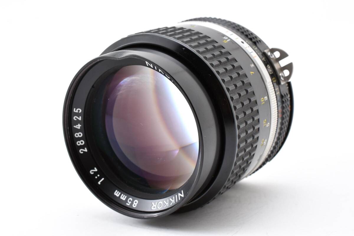 【美品】Nikon Ai-S NIKKOR 85mm F2　85/1:2　ニコン　AISニッコール　MFレンズ【動作確認済】#2978543
