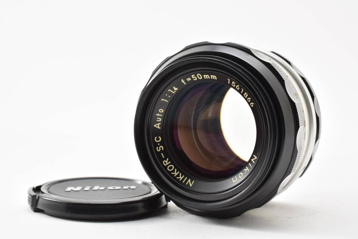 【極美品】Nikon NIKKOR-S.C Auto 50mm F1.4 【動作確認済】#2986458