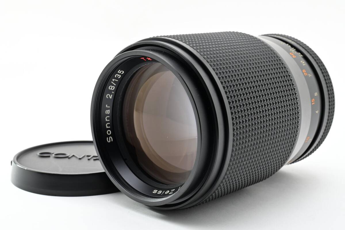 【極美品】CONTAX Carl Zeiss Sonnar 135mm F2.8 AEJ 【動作確認済】#2986469