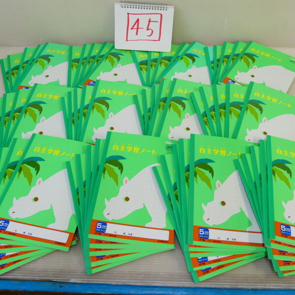 ●庫⑧16　-45-　自主学習ノート 6０冊新品大量まとめ売りセット 小学生 学習ノート 学用品 文房具店閉店セール