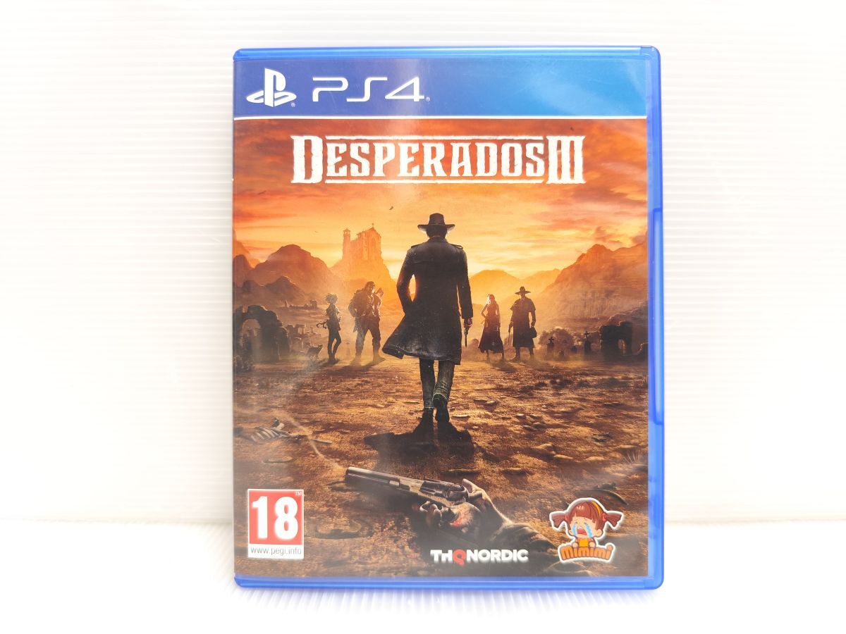 PS4 【ケース 付属】Desperados 3 海外版　輸入版 PlayStation4 ソフト 起動確認〇
