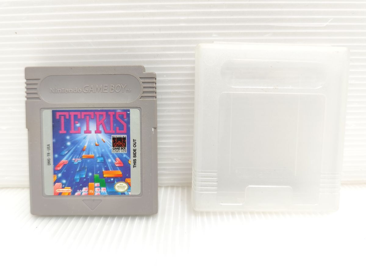GB　ゲームボーイ 　テトリス 海外版　北米版 DMG-TR-USA　ソフト 任天堂 　ハードケース入り　動作確認〇