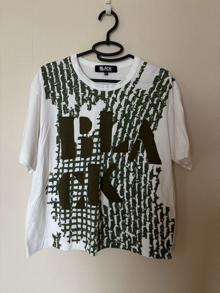 美品◆BLACK COMME des GARONS Tシャツ　ブラックコムデギャルソン