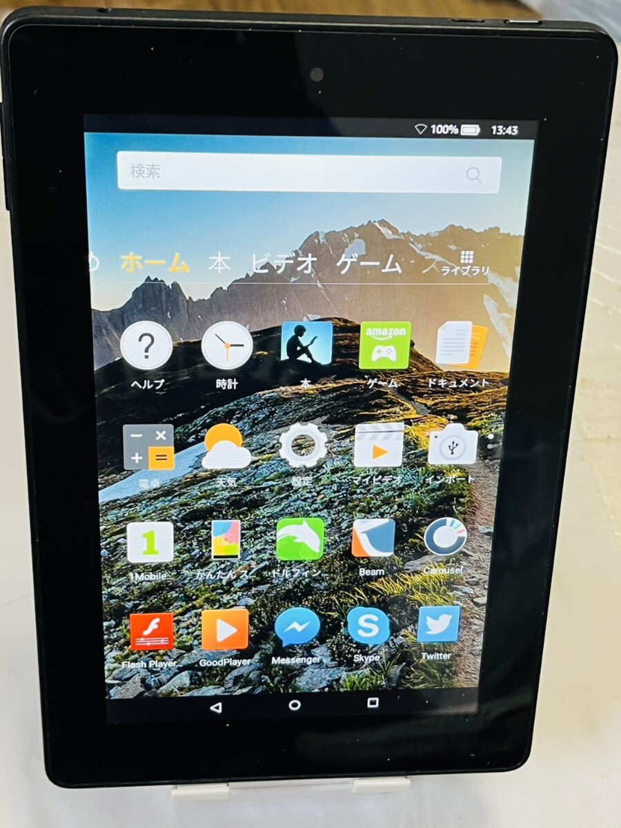 Amazon アマゾン Fire HD 7（第4世代） 簡易動作確認＆初期化OK 判定〇 稼動品