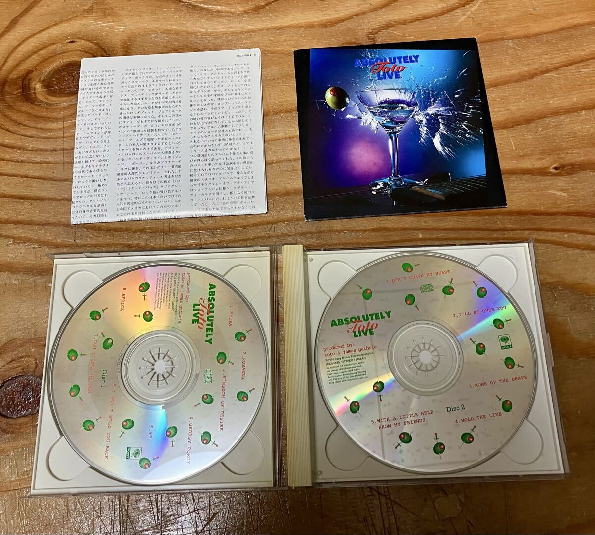 TOTO / ABSOLUTELY LIVE