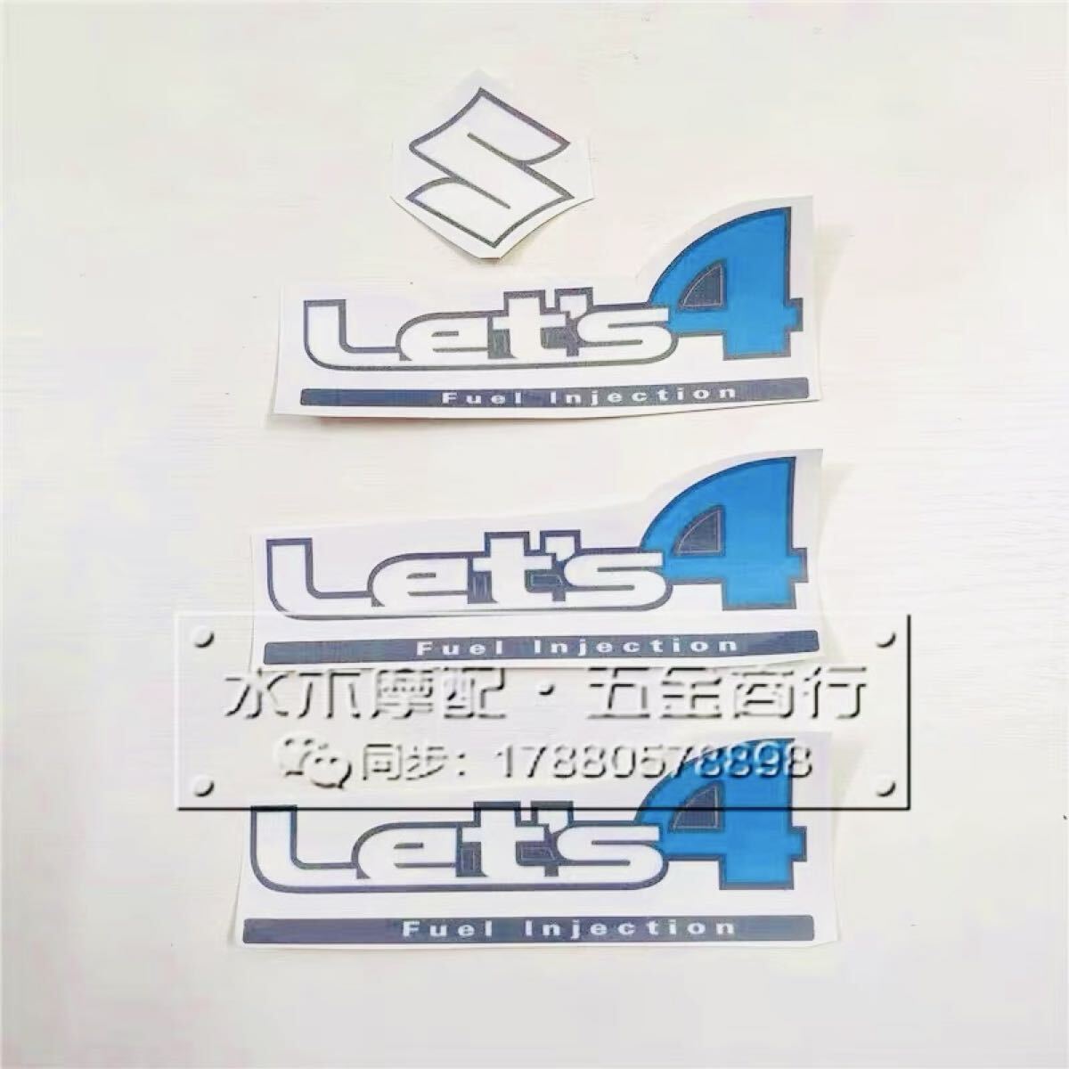スズキレッツ4・Let‘s 4のステッカーセット　　　