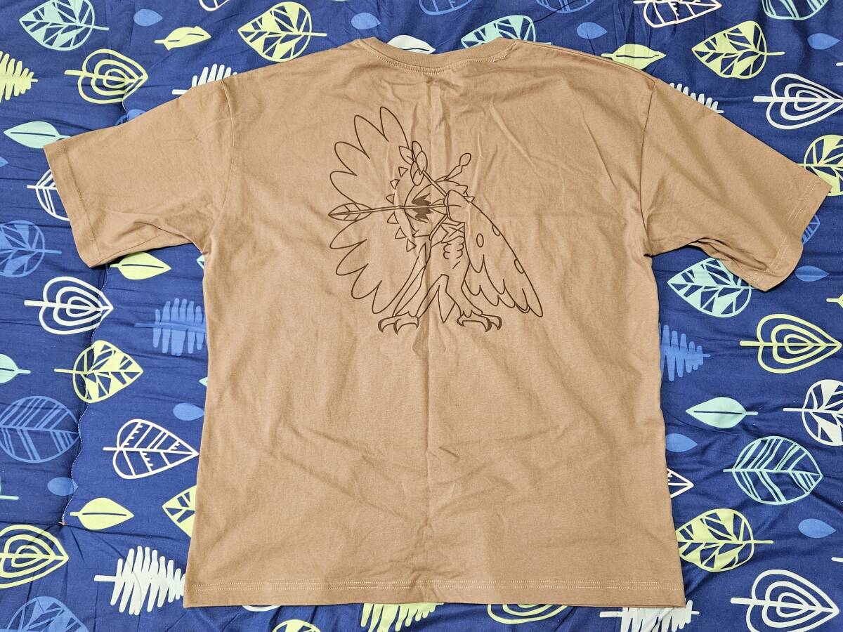 送料無料・中古？ポケモン・半袖Tシャツ・L・モクロー、ジュナイパー・GU