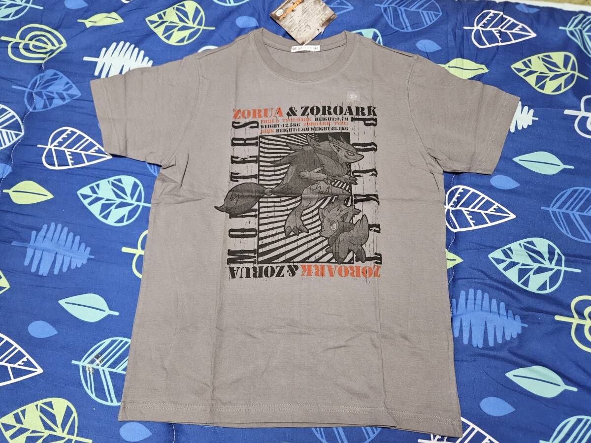 送料無料・未使用・150・ポケモン・ゾロア、ゾロアーク・半袖Tシャツ
