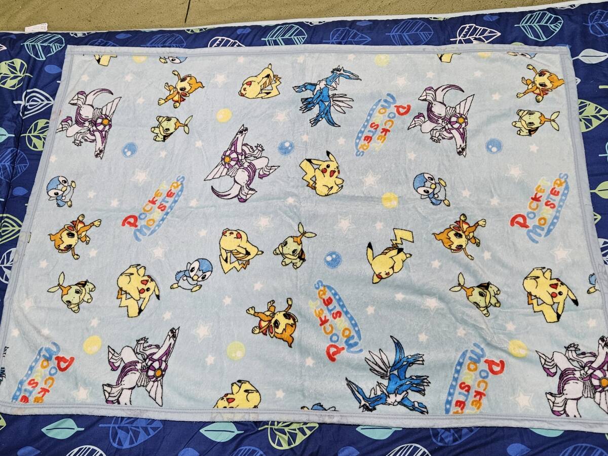 送料無料・中古・ポケモン・タオルケット、毛布