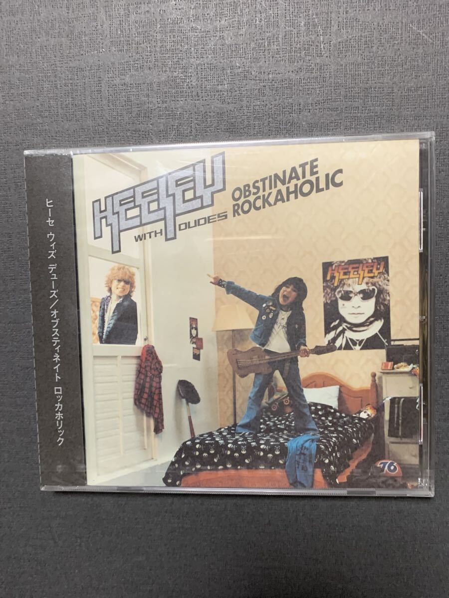 (見本盤)(新品未開封) HEESEY WITH DUDES / OBSTINATE ROCKAHOLIC ヒーセウイズデューズ　　イエローモンキー　 not for sale　