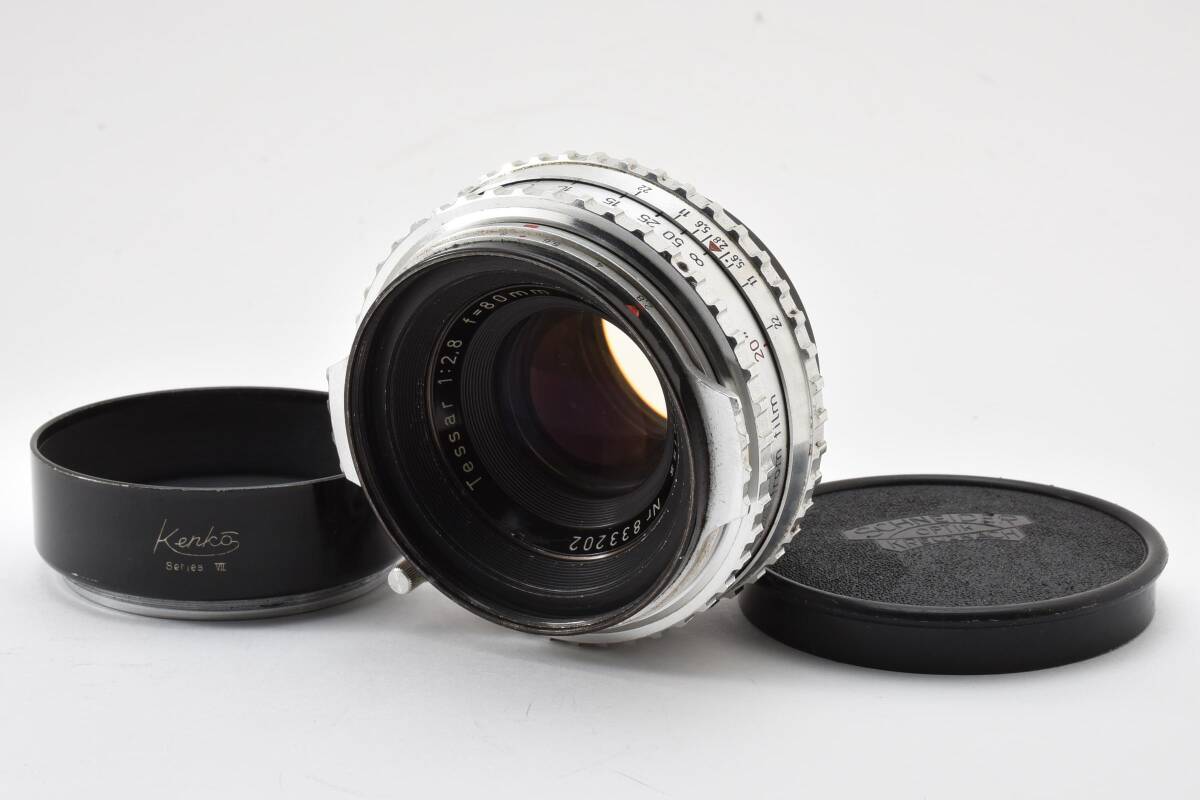 整備済 フード付 ★美品★ Hasselblad ハッセルブラッド Carl Zeiss Tessar 80mm F2.8