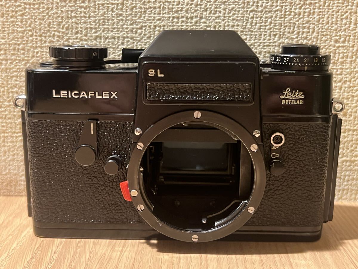 希少 Leicaflex SL original black paint ライカフレックス SL オリジナルブラックペイント (5674)