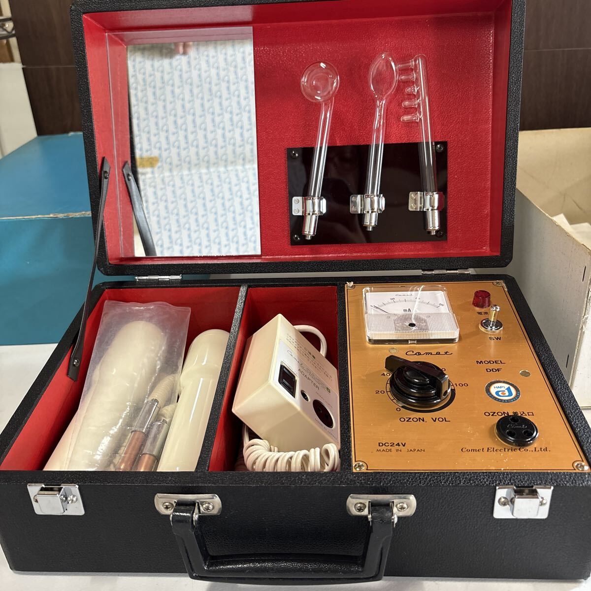 ◇コメット電気◇オゾン発生器・美顔器に関連する操作パネル（モデル名DDF）◇エステ用機器◇昭和レトロ◇中古品◇引取可能◇札幌◇北海道