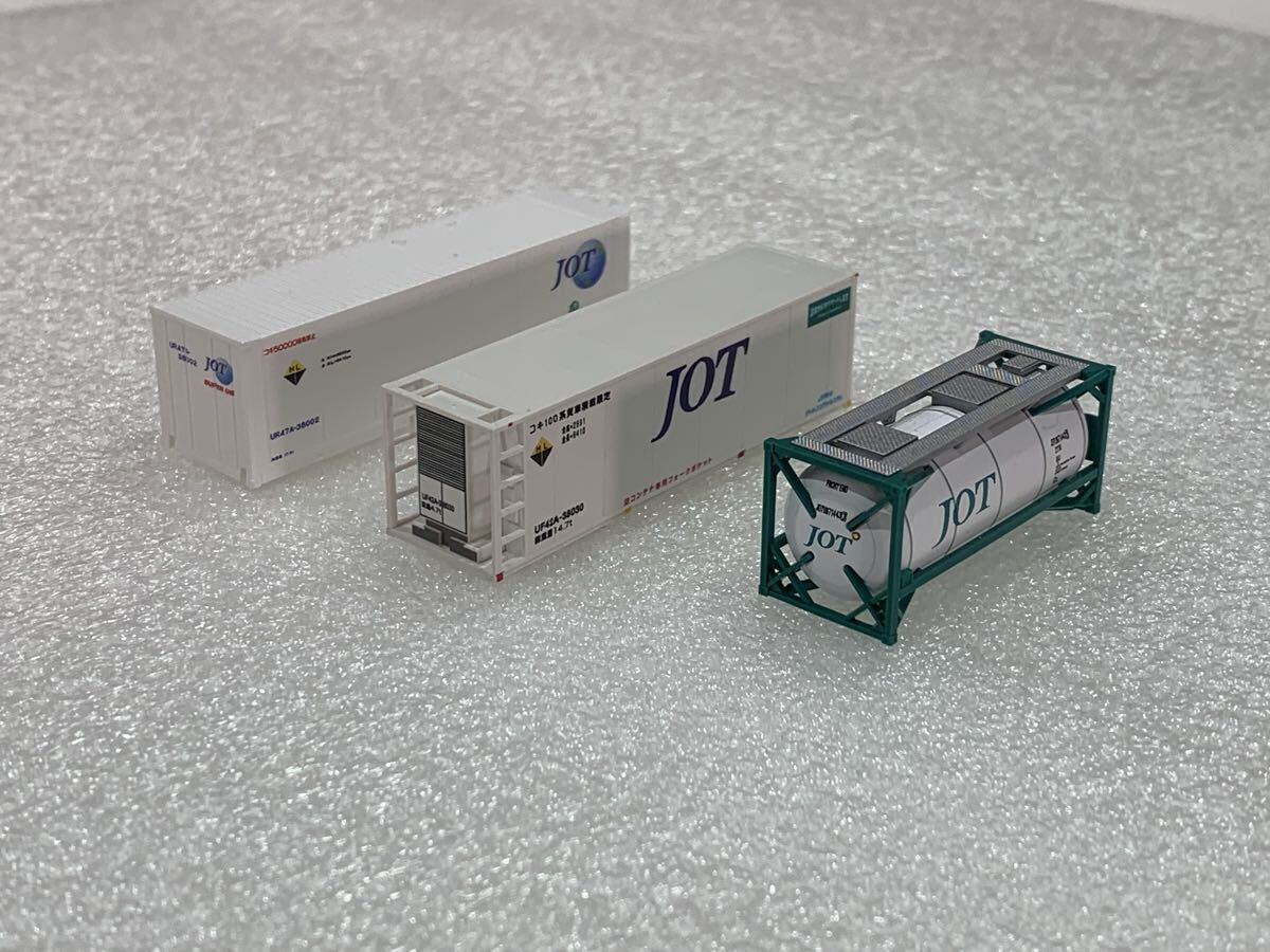 朗堂 TOMYTEC 1/150 Nゲージ JOTコンテナ　3種セット　海上コンテナ　ストラクチャー　 トミーテック　日本石油輸送　