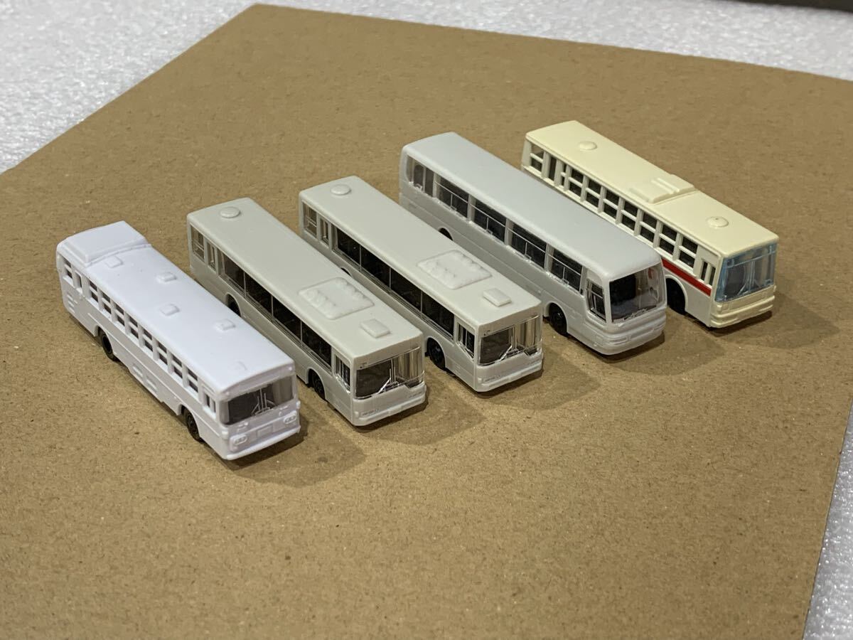 TOMYTEC 1/150 Mゲージ　 バスコレクション　付録 未塗装バスセット　 トミーテック　白バス　バスコレ　鉄道模型　ストラクチャー