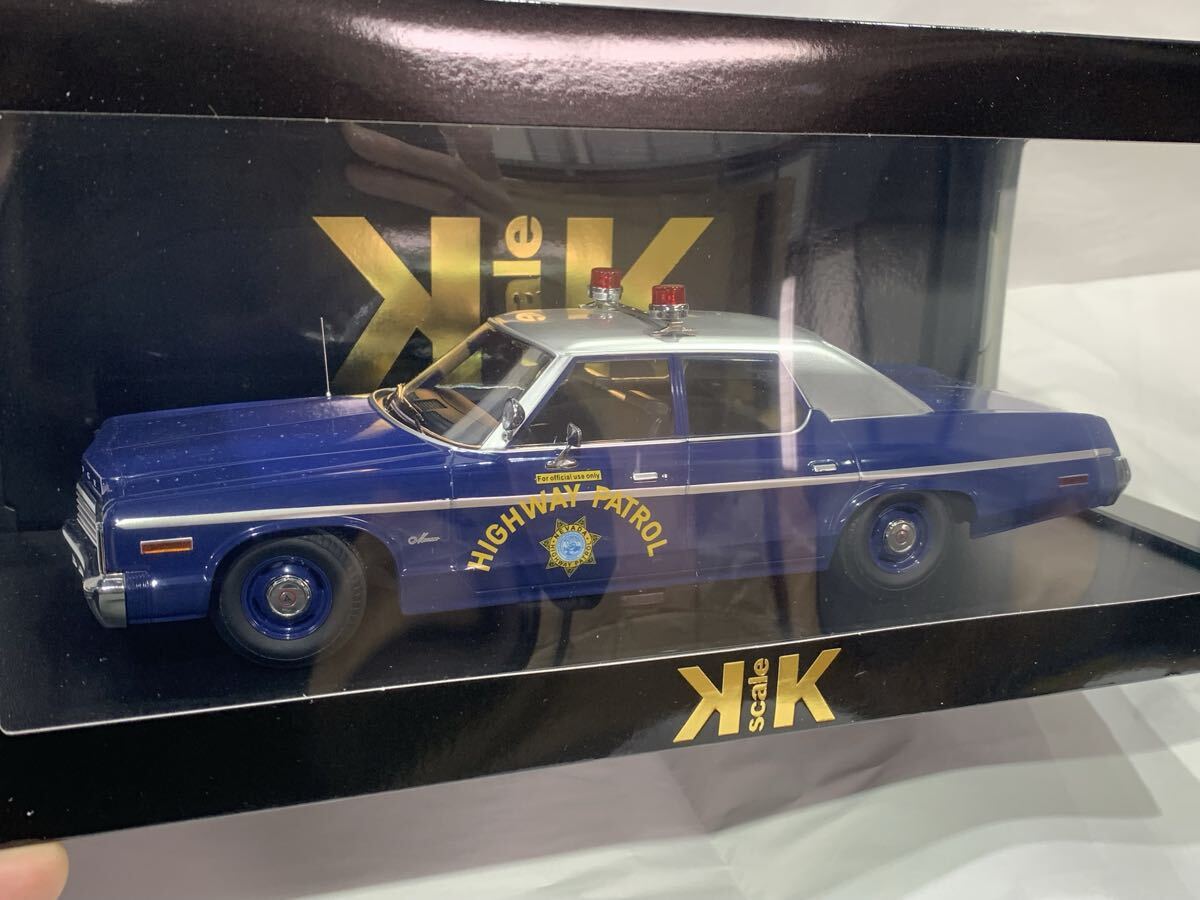 KKscale 1/18 Dodge Monaco 1974 Nevada Highway Patrol 新品　ダッジ　モナコ　ネバダ ハイウェイパトロール　アメ車　パトカー　
