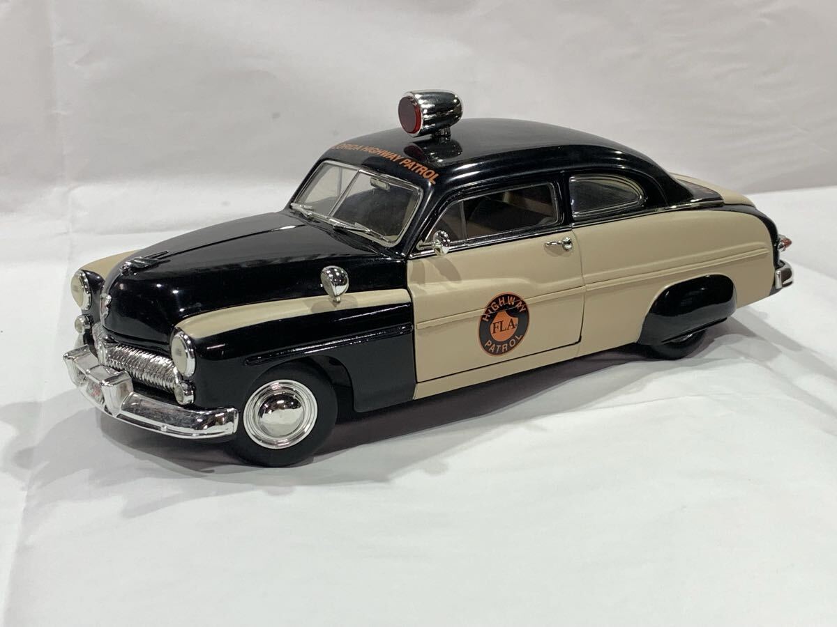 ERTL 1/18 1949年マーキュリー・モナーク　フロリダハイウェイパトロール　箱無し　現状　パトカー　アメ車　旧車　 ヴィンテージ レトロ