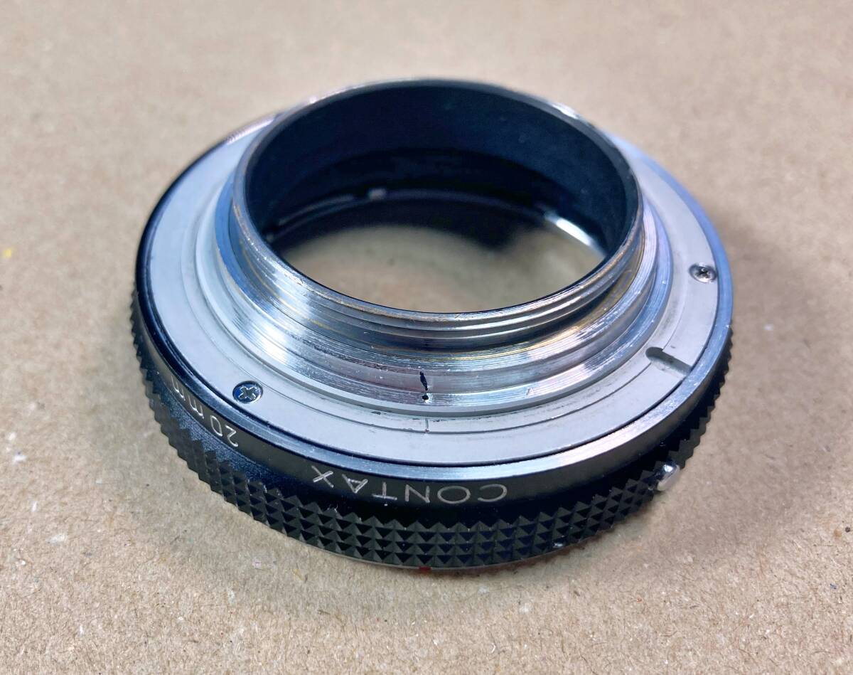 セール！#125686a 京セラContax C/Yマウントレンズ / L39 ネジマウントカメラアダプタ バルナックライカにどうぞ