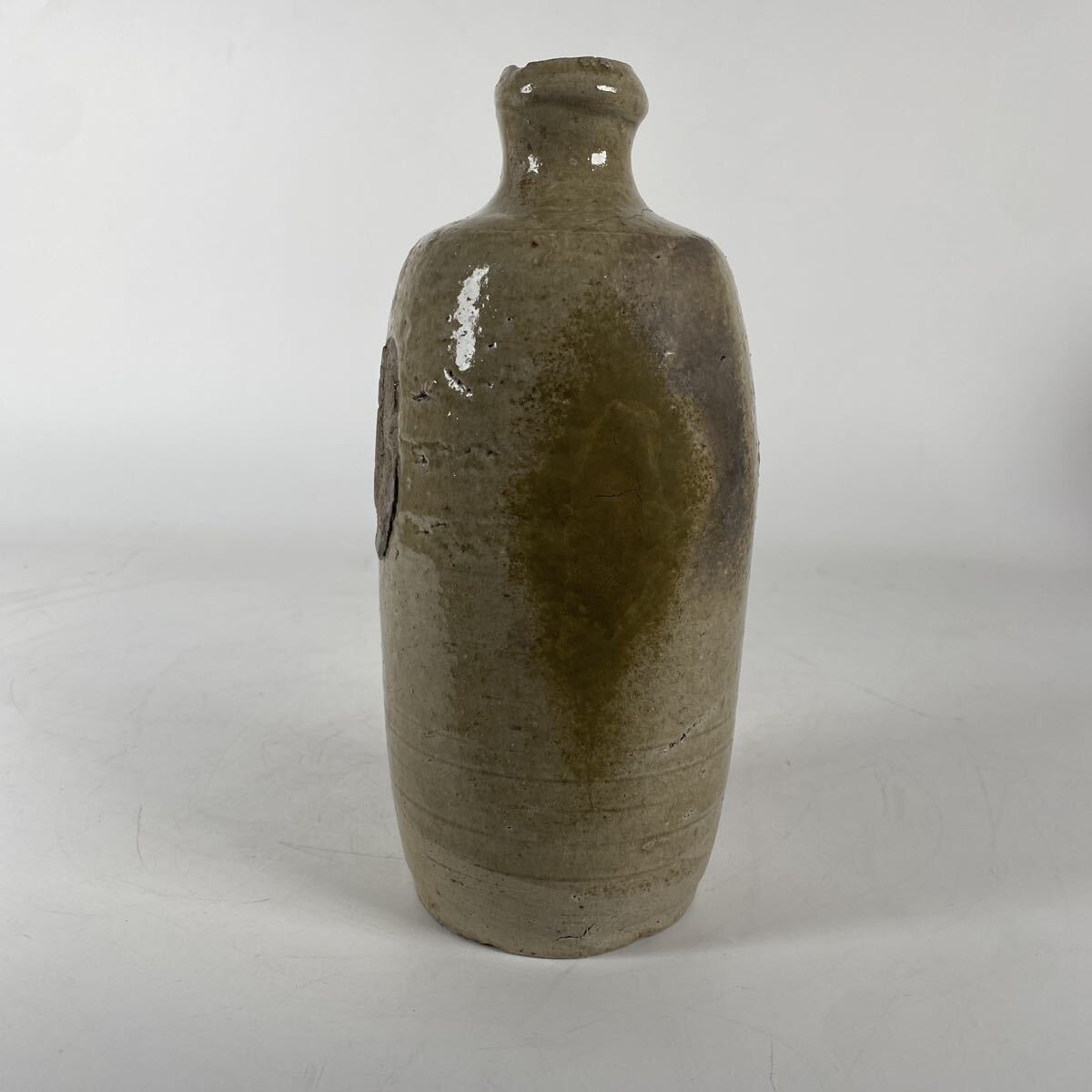 花瓶　花器　花入れ　壷　壺　骨董品　古美術品　旧家整理品　古陶磁　高さ21.5横10 【710②】