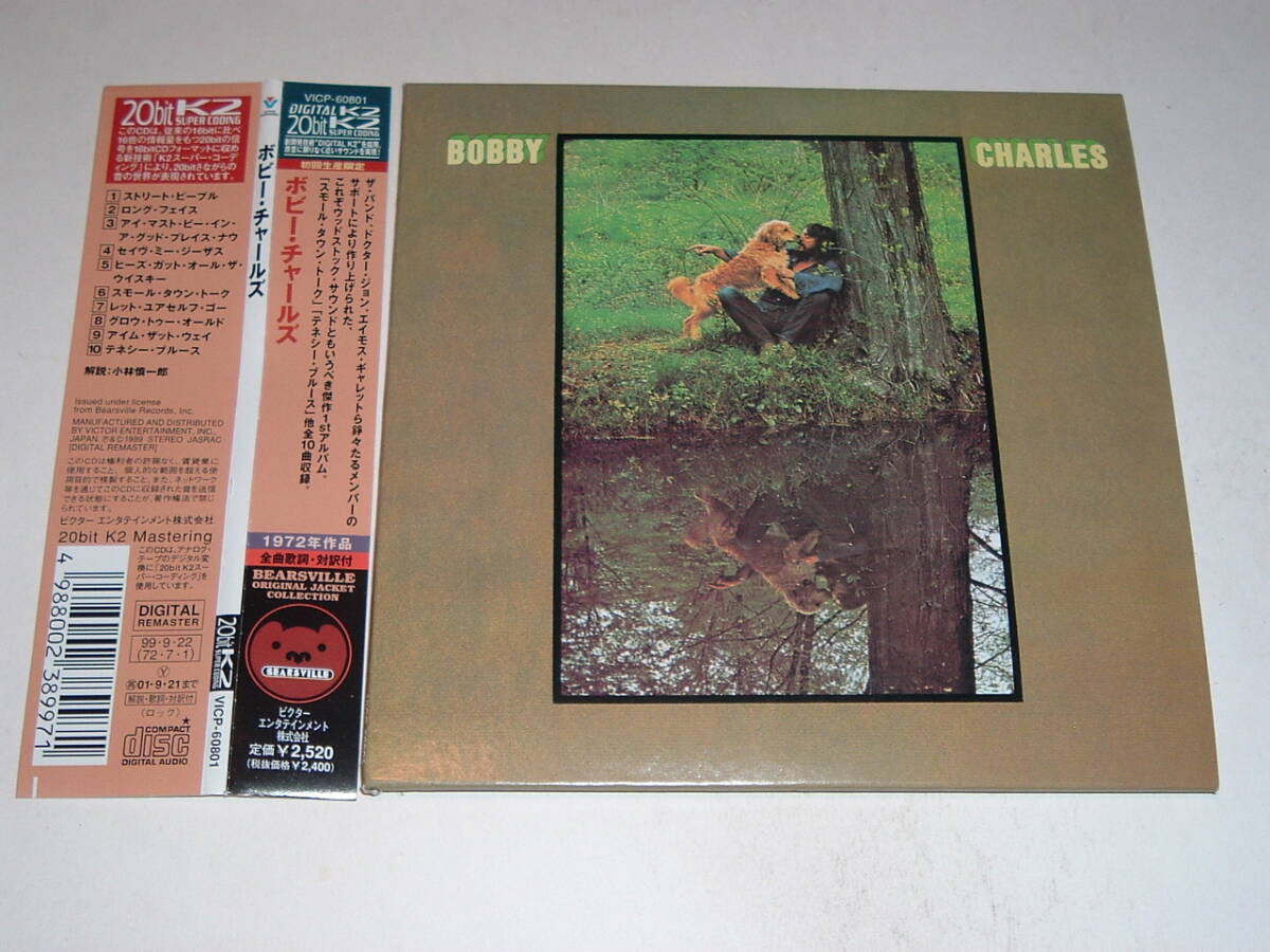 紙ジャケ帯付★ボビー・チャールズ★BOBBY CHARLES/ST★72年★SSW名盤★Small Town Talk★20bit K2リマスター★VICP-60801