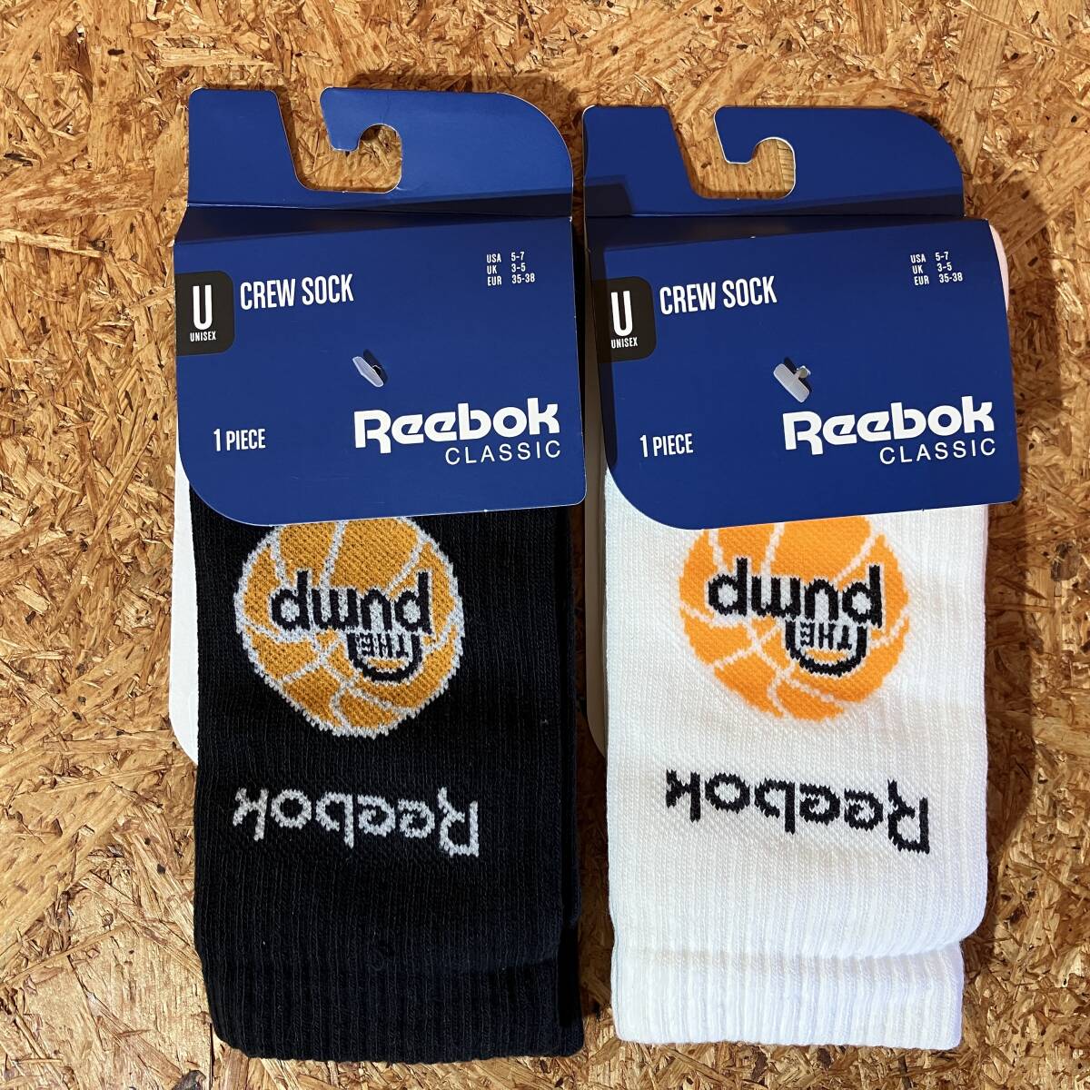 Reebok CLASSIC THE PUMP 靴下 ソックス 22～24cm リーボック 2足組 2P