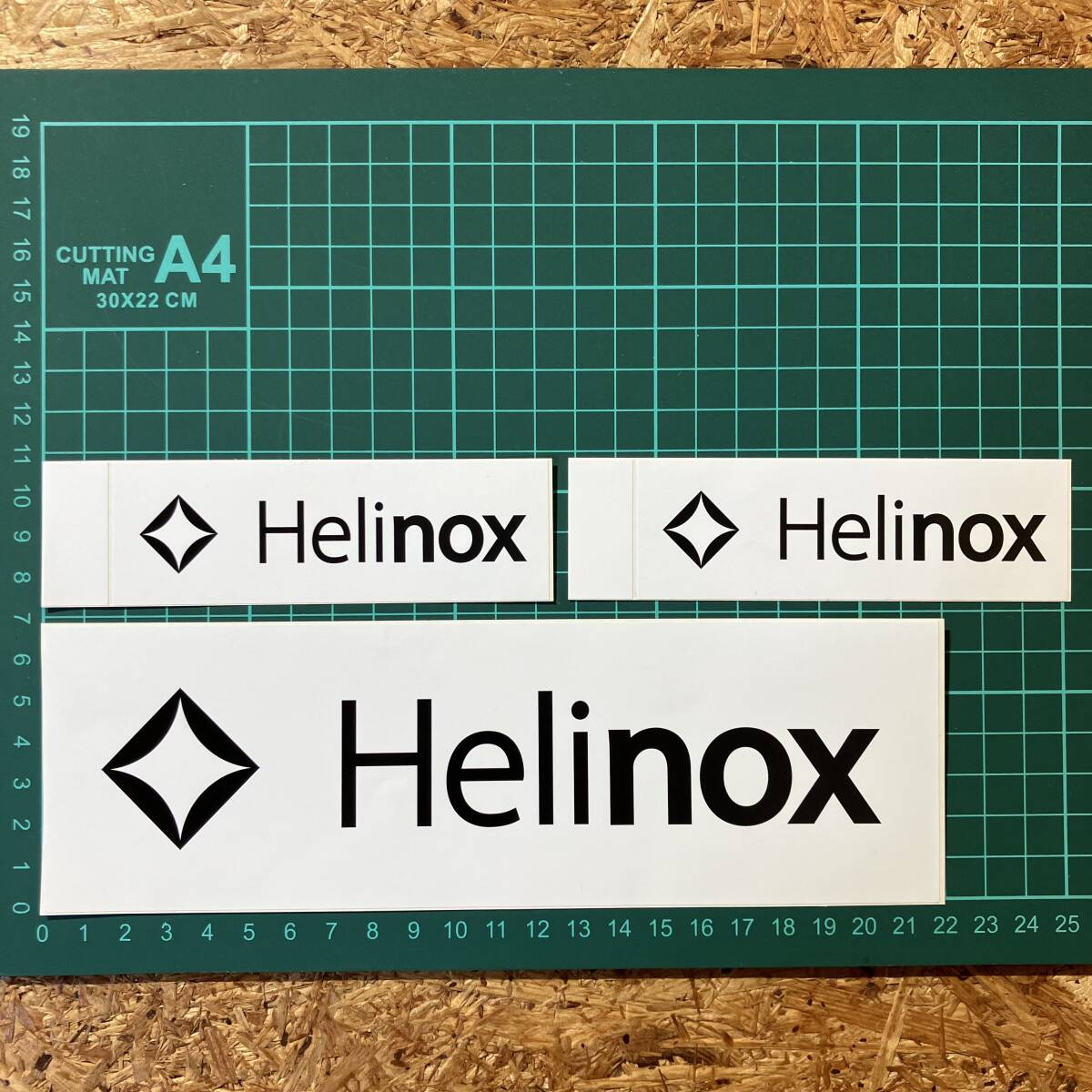 Helinox STICKER 3枚セット ヘリノックス ステッカー シール A&F