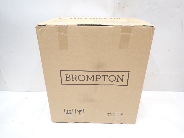 【未開封品】 BROMPTON ブロンプトン P-Line URBAN Mid M12L 折り畳み自転車 ブロンズスカイ 元箱付 配送/来店引取可 ∩ 768F5-1