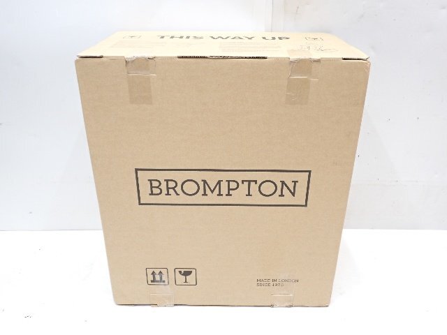 【未開封品】 BROMPTON ブロンプトン P-Line URBAN Low S4L ルナアイス 折り畳み自転車 元箱付き 配送/来店引取可 ∩ 768F5-3