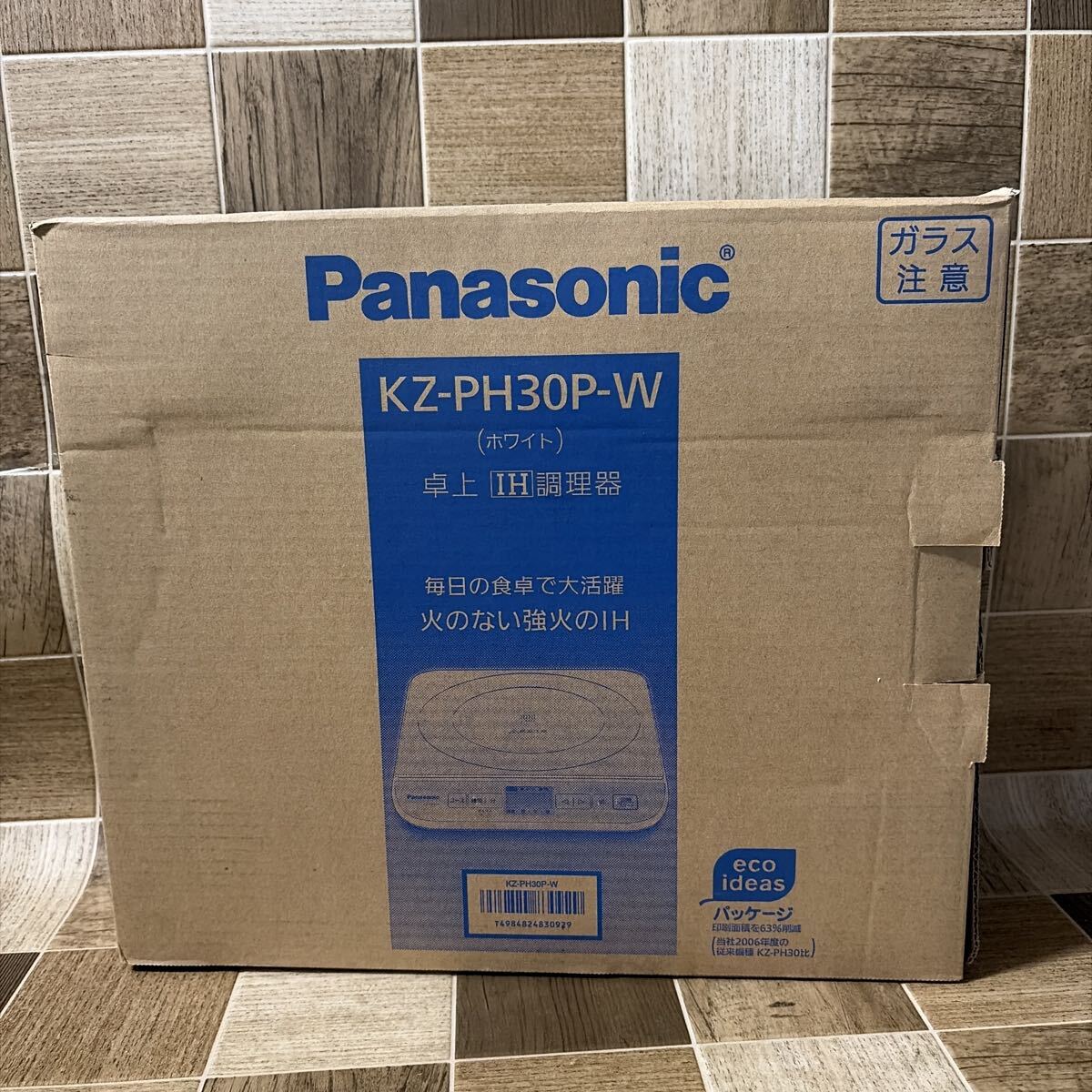 未使用 Panasonic パナソニック 卓上IH調理器 ホワイト KZ-PH30P-W 2009年製 ジャンク