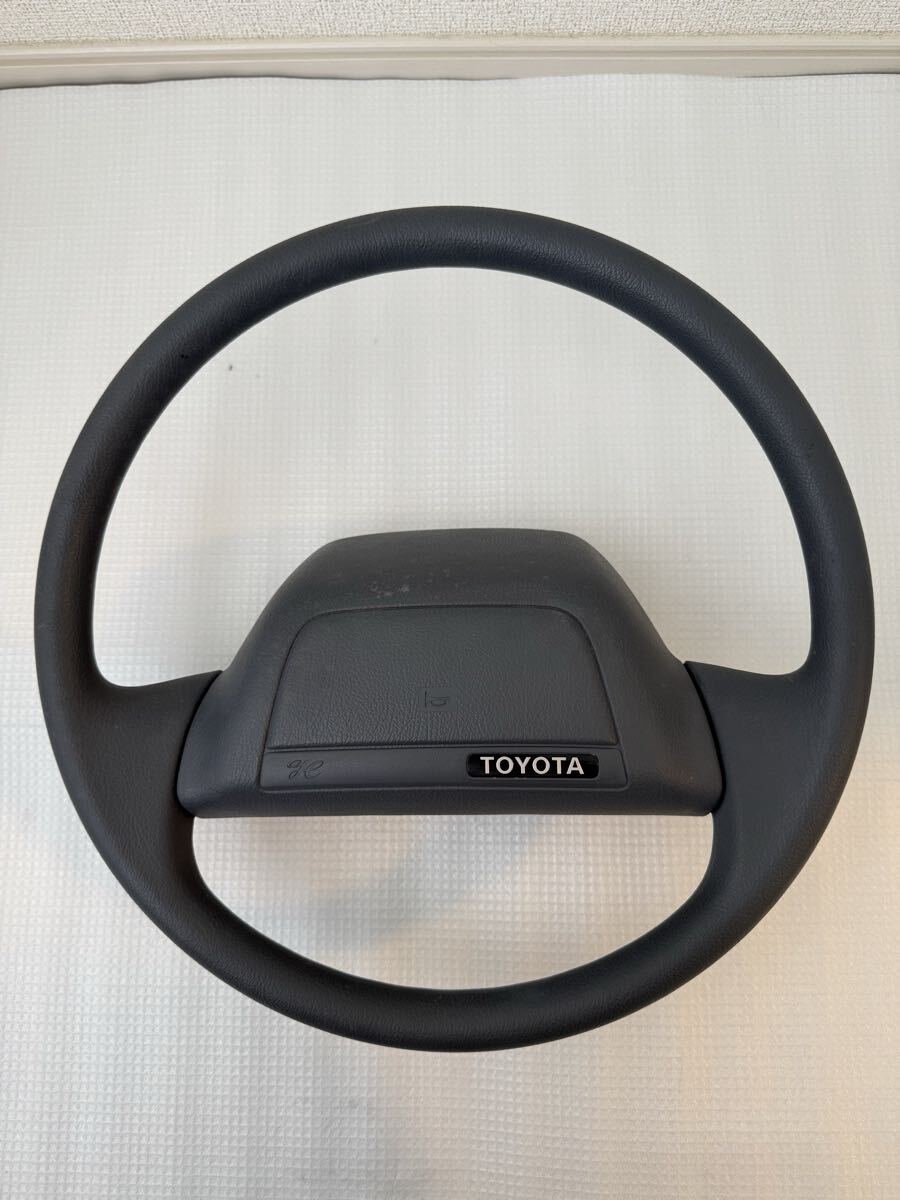 全国送料込　100系 ハイエース　バン ワゴン　トヨタ　純正　ステアリング ハンドル 旧車　平成　当時　前期？　HIACE