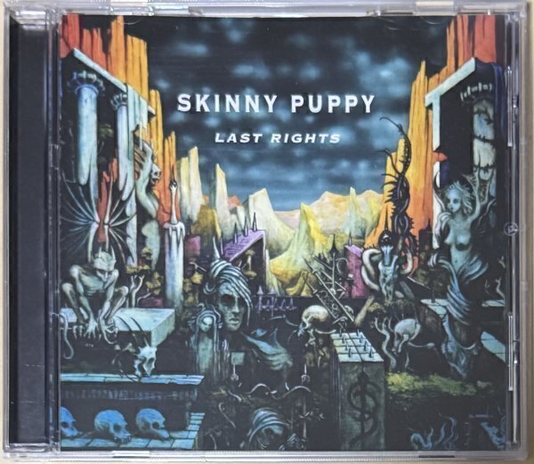Skinny Puppy Last Rights Electro-industrial noise Front Line Assembly Ministry Front 242 KMFDM Laibach Einsturzende Neubauten