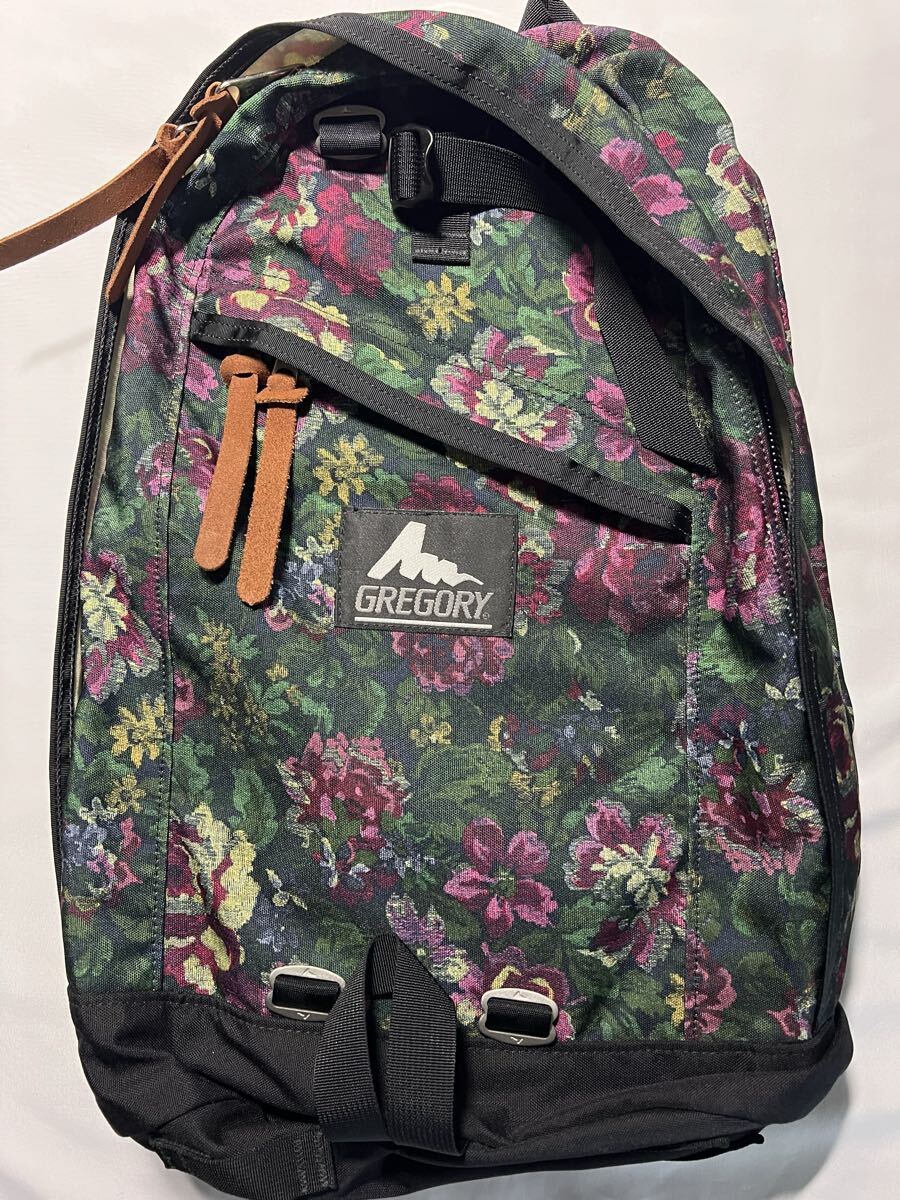 極美品　希少　USA製　GREGORY 銀タグデイパック ガーデンタペストリー