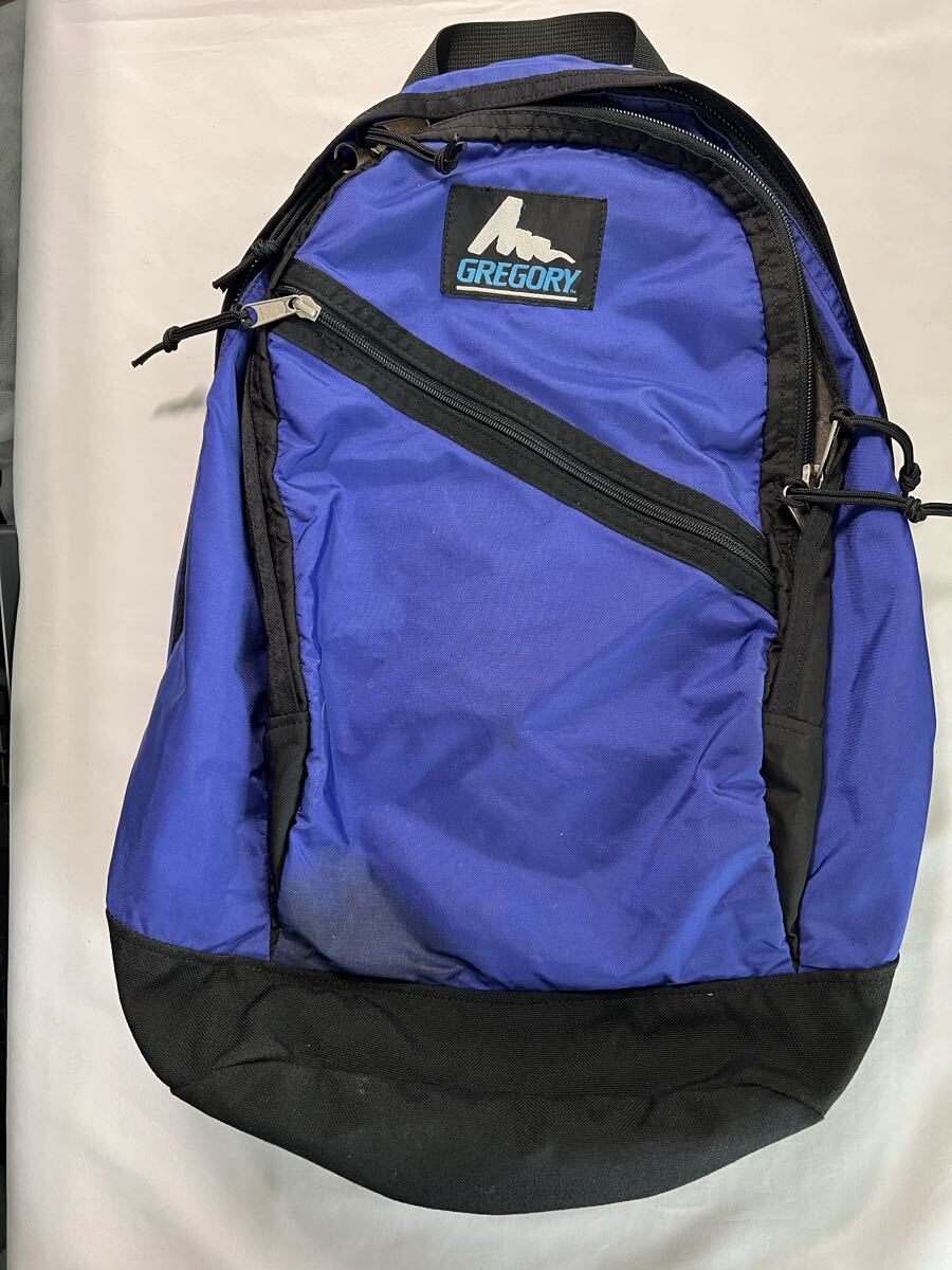 美品93年製　GREGORY 青タグ　ショルダーブレード　パープル　角バックル