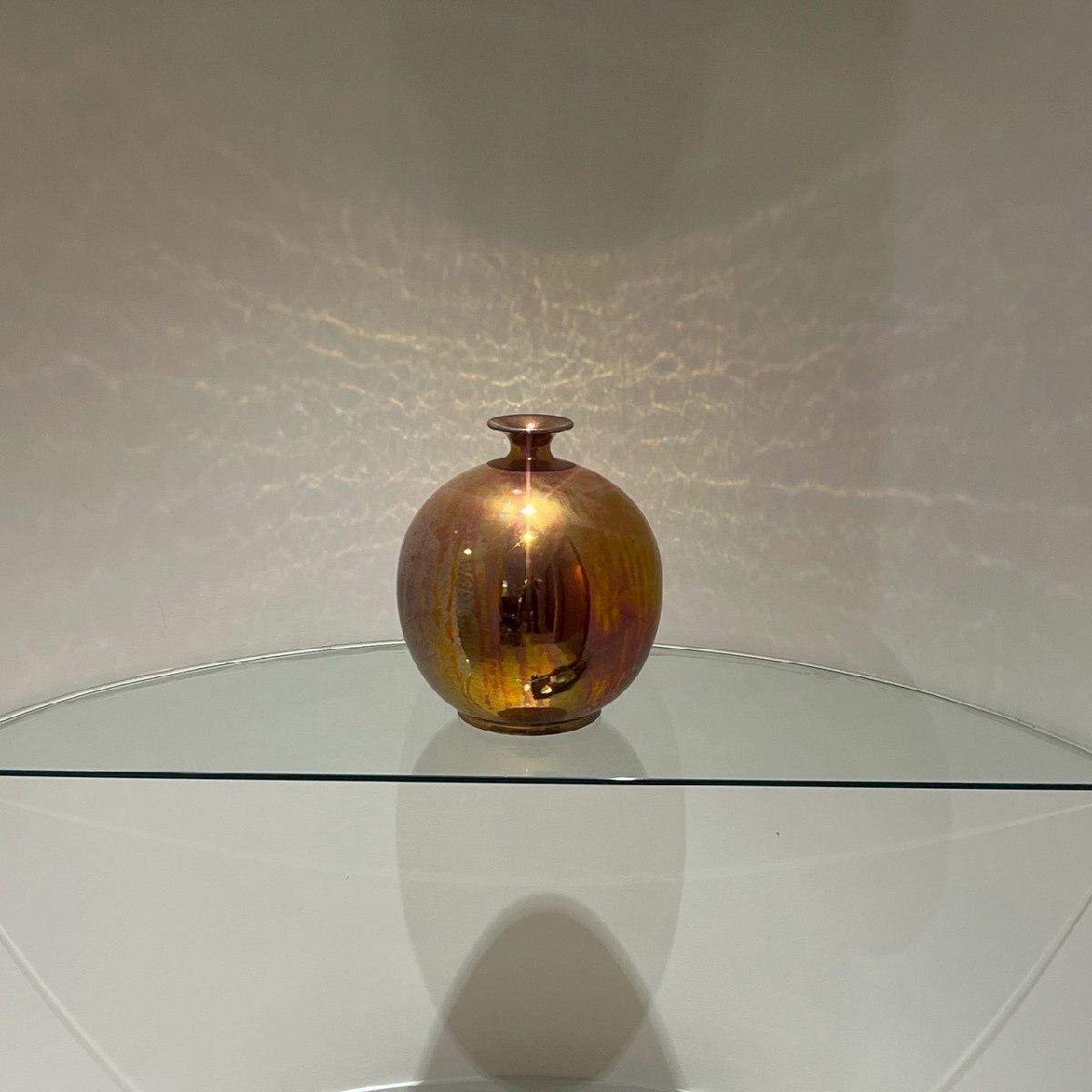 Bottega Gatti 陶器 花瓶 イタリア製 Faenza ファエンツァ オブジェ インテリア アンティーク/D6293