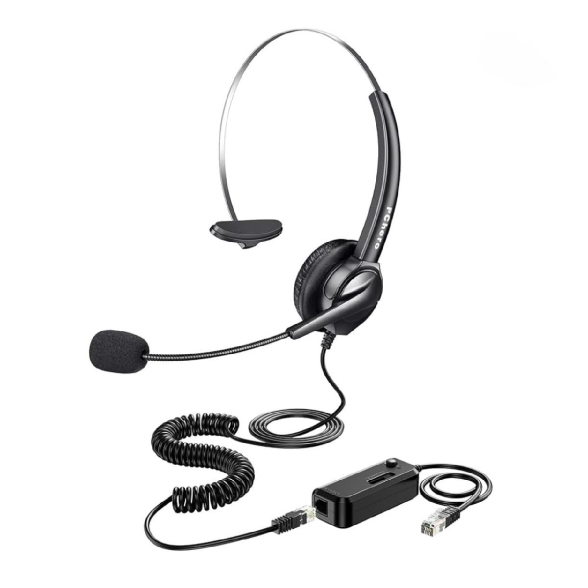 未使用 PChero 固定電話用 ヘッドセット HA0022HC 片耳用 有線 /C9762