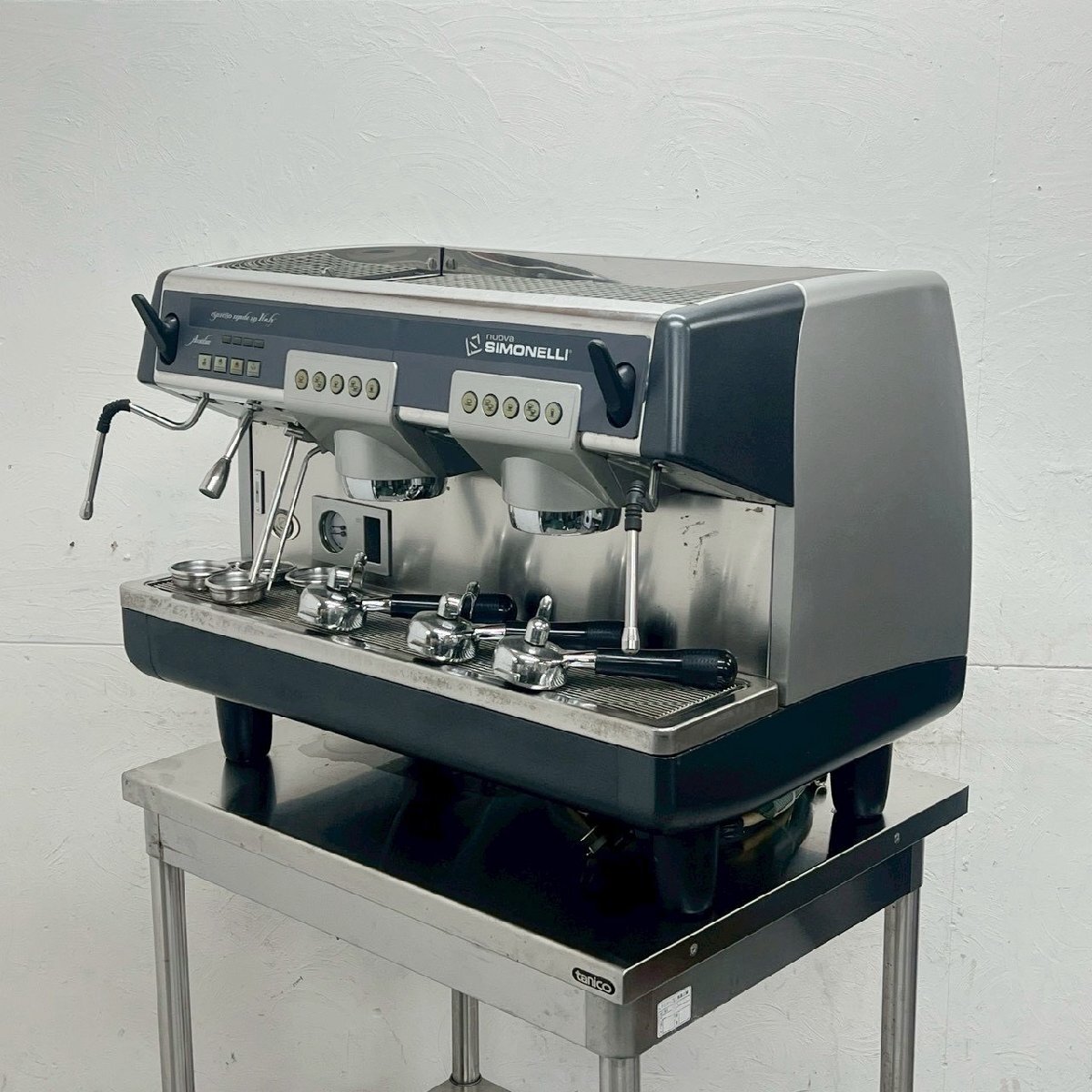 【ジャンク】 nuova SHIMONELLI シモネリ AURELIA V 2Gr アウレリア エスプレッソマシン 単相200V 業務用 /D6510