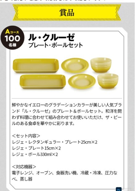 ★ル・クルーゼ　プレート・ボールセット　2万円相当