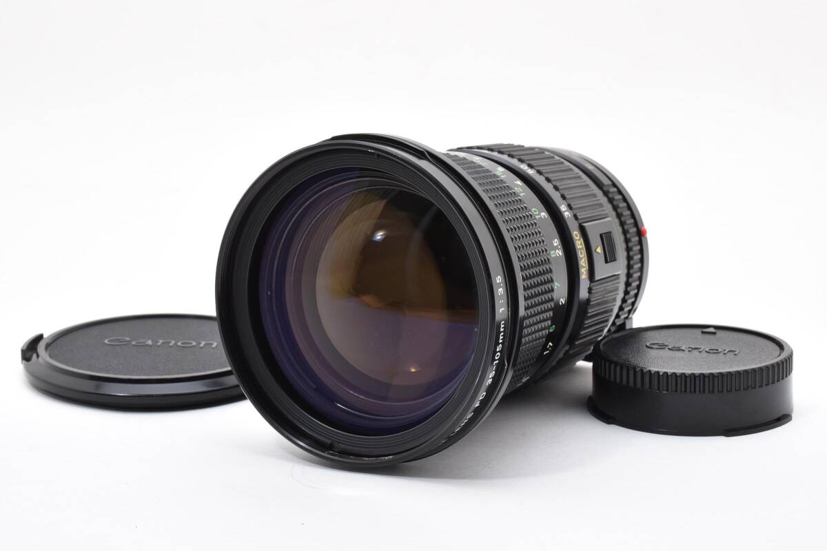 【美品】Canon キヤノン New FD35-105mm F3.5 Macro ズーム #2955159
