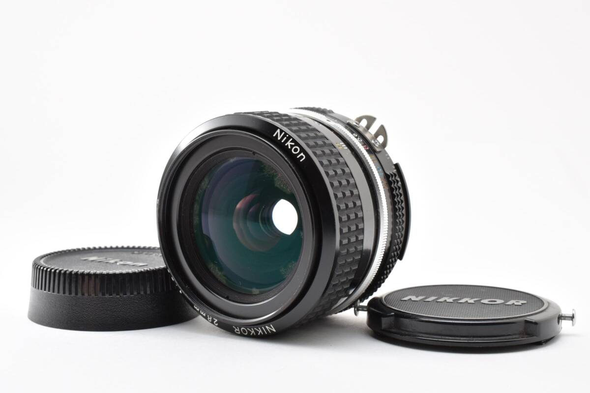 【美品】Nikon ニコン NIKKOR 28mm F2.8 Non Ai 広角レンズ 名玉 #2974457