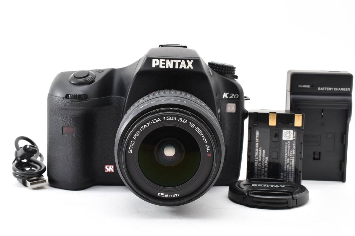【ほぼ新品】PENTAX ペンタックス K20D デジタル一眼レフ ボディ レンズセット 1381ショット #2979868