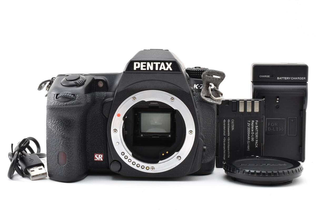 【ほぼ新品】PENTAX ペンタックス K-7 デジタル一眼レフ ボディ 9460ショット #2979875