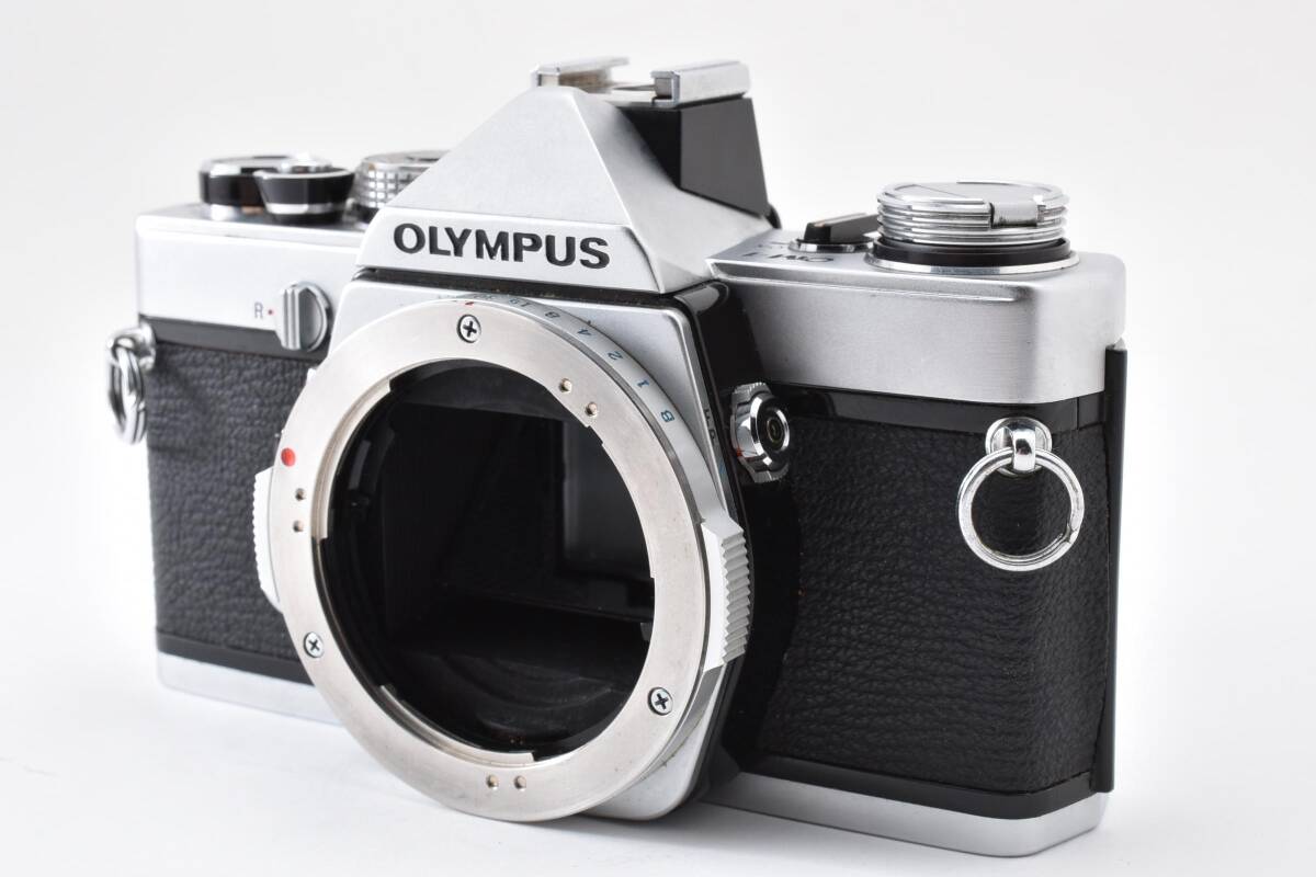 【美品】OLYMPUS オリンパス OM-1 シルバー ボディ フィルム一眼レフカメラ #2990712