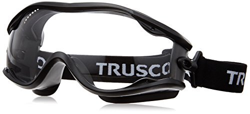 Free Size 単品 通気孔付/ポリカーボネイト ブラック TRUSCO(トラスコ) セーフティゴーグル