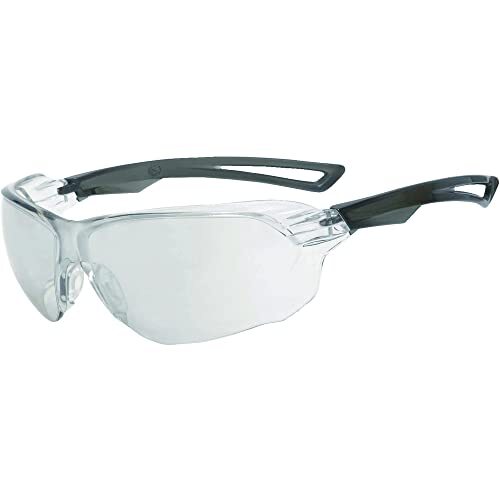 Free Size Quantity: 1 レンズシルバー TRUSCO(トラスコ) 二眼型安全メガネ スポーツタイプ