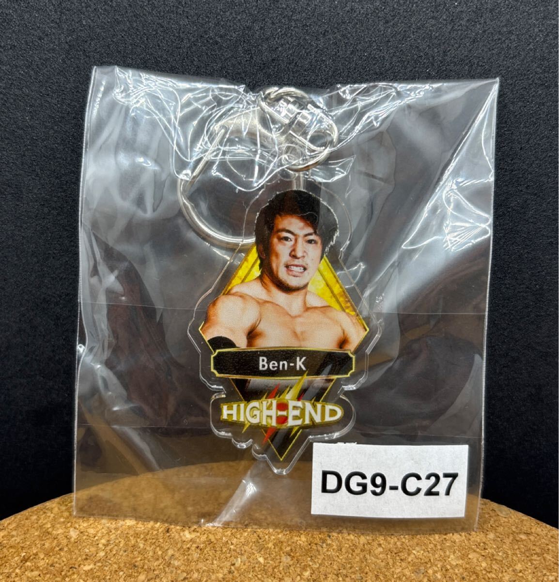 DRAGONGATE ドラゴンゲート ウェブポン 第9弾 27 Ben-K ベン ケー プロレス 格闘技 アクリル キーホルダー カプセル グッズ アクキー