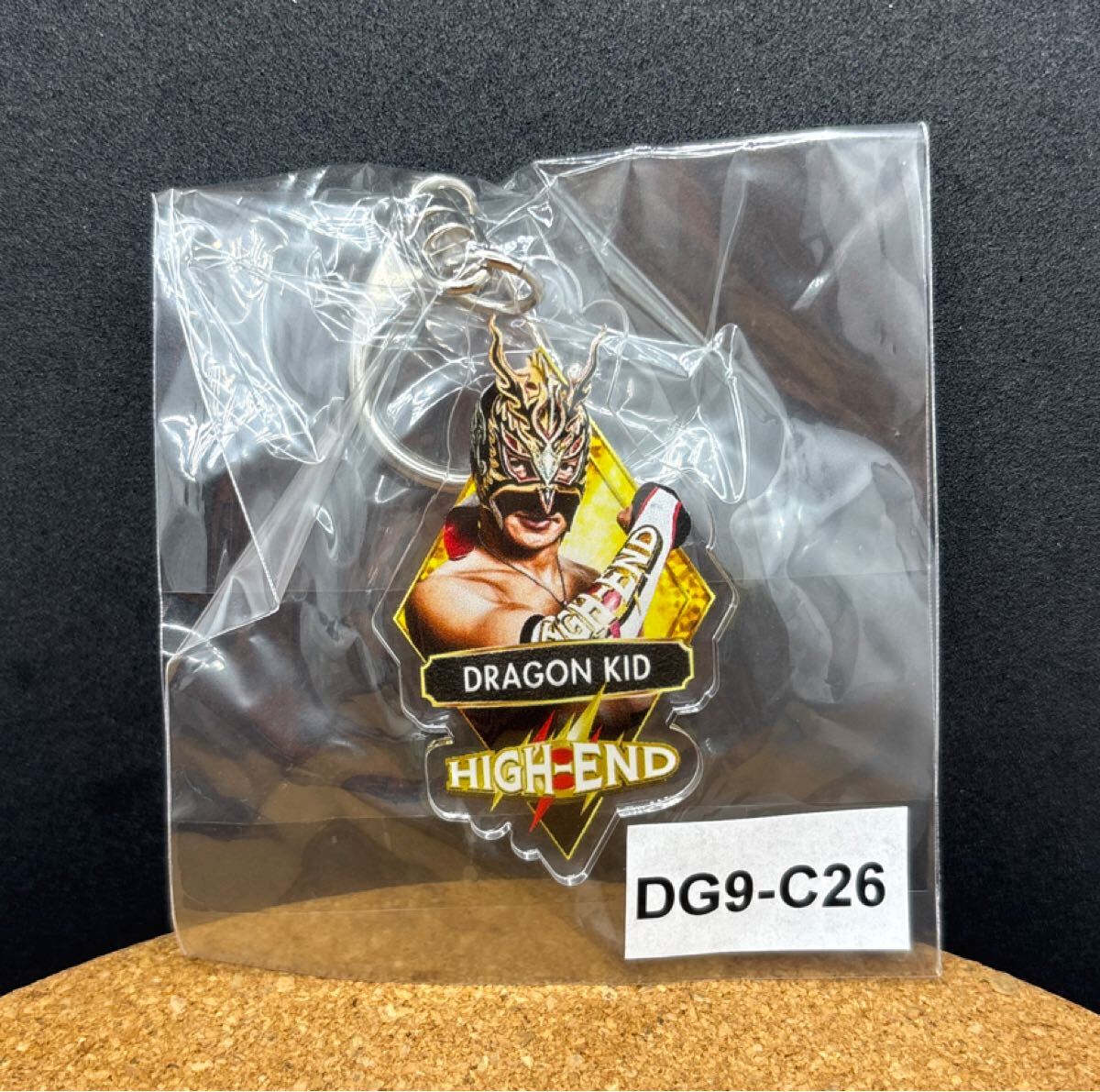 DRAGONGATE ドラゴンゲート ウェブポン 第9弾 26 ドラゴン キッド プロレス 格闘技 アクリル キーホルダー カプセル グッズ アクキー