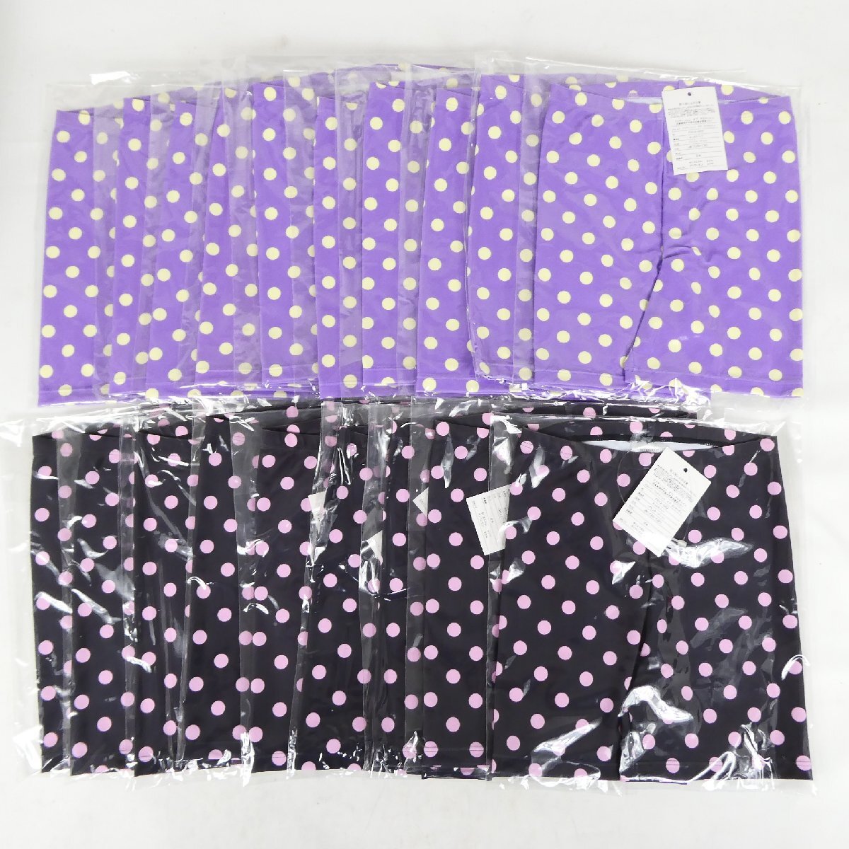キッズ スパッツ 19点セット フェティッシュ オブ グルヌゥイュ Fetish of Grenuille ドット ジュニア 子供 JM 120-130 未使用■FD037s■