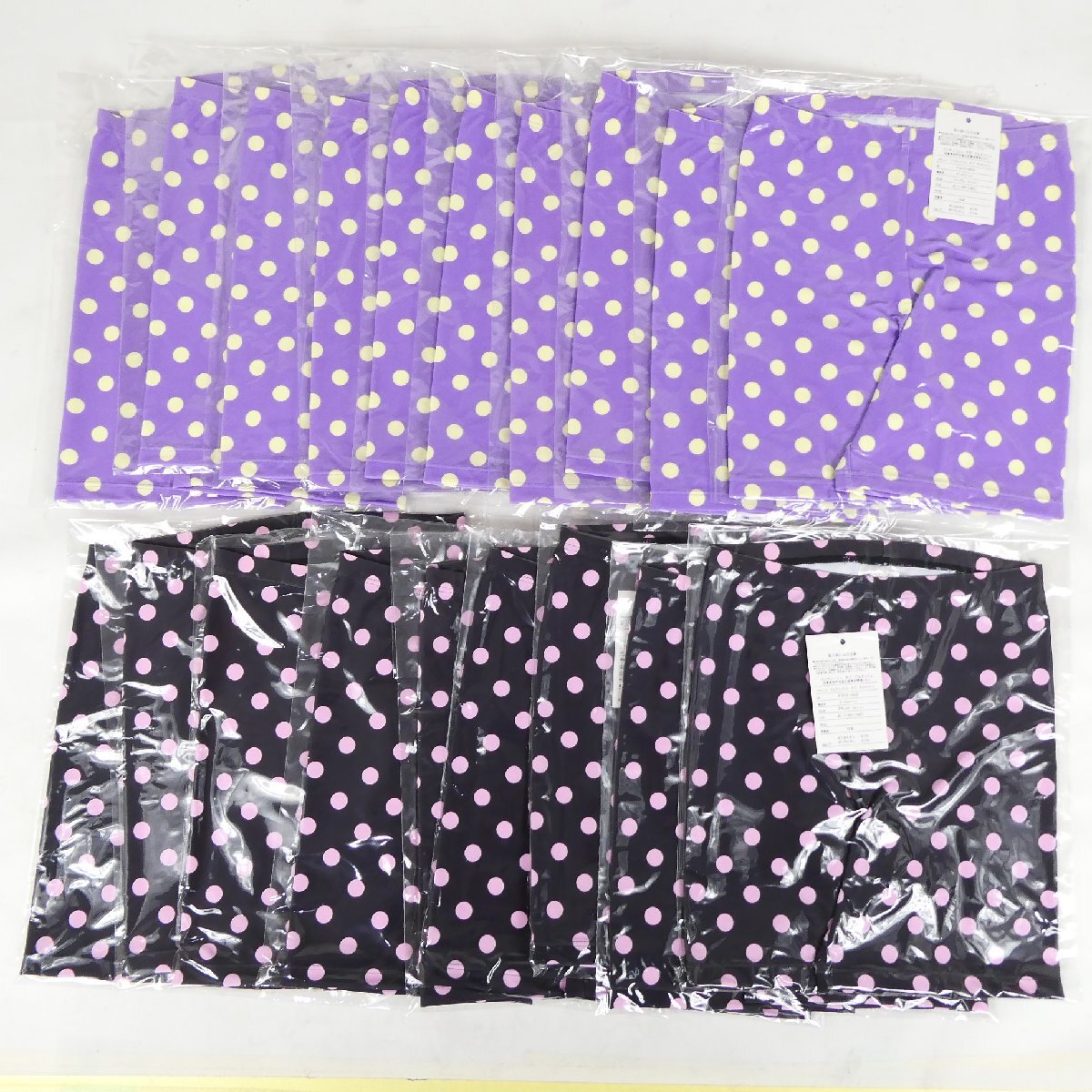 キッズ スパッツ 19点セット フェティッシュ オブ グルヌゥイュ Fetish of Grenuille ドット ジュニア 子供 JL 130-140 未使用■FD039s■